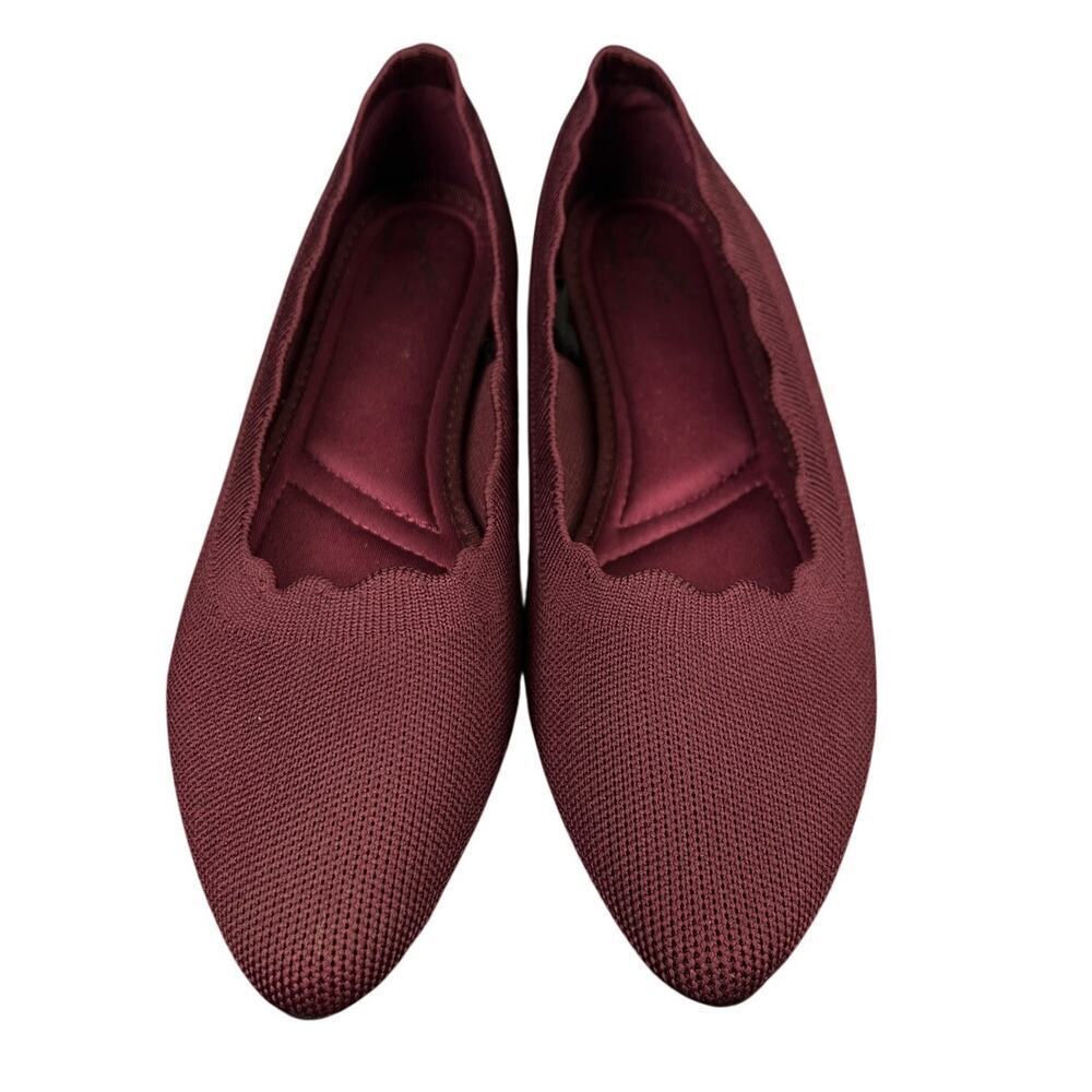 NWOT Seychelles Memory Foam Berry Flats Size 10 - Picture 2 of 7